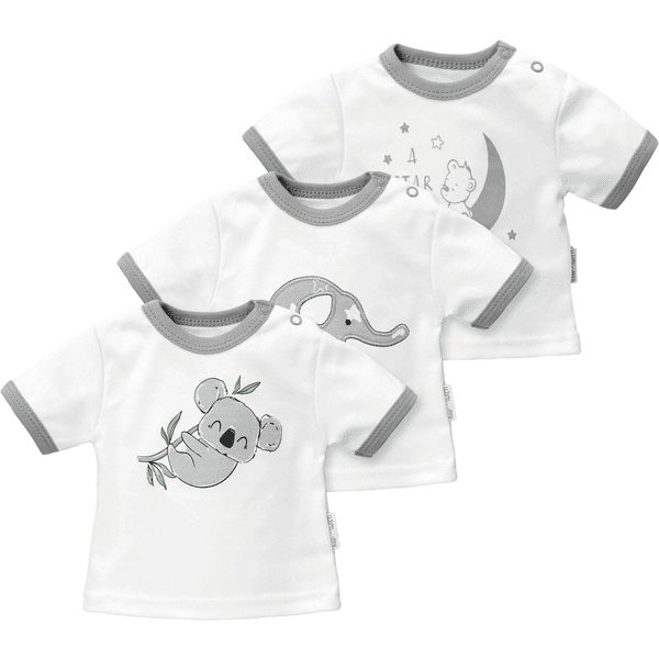 Baby Sweets Shirt Kurzarm A star is born weiß grau