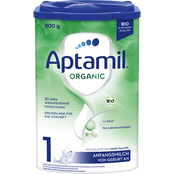 Aptamil Anfangsmilch 1 Organic 800g von Geburt an