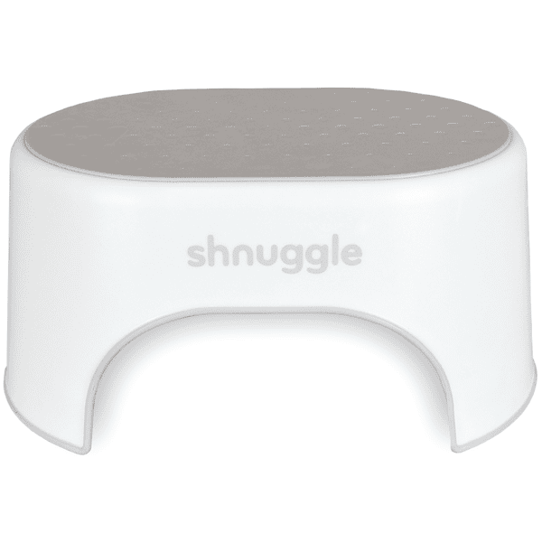 shnuggle® Marchepied enfant blanc/gris clair