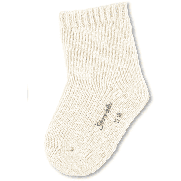 Sterntaler Ponožky Uni Wool ecru 
