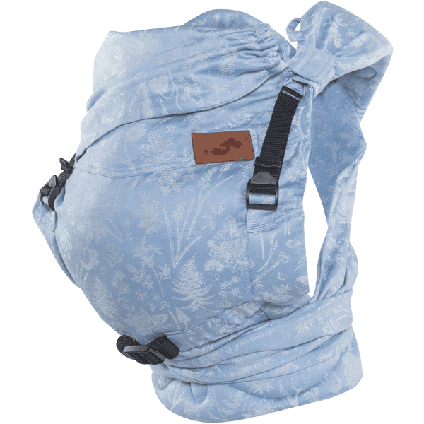 SCHMUSEWOLKE Nosidełko dla dziecka pół wiązane Fleur Provence Linen