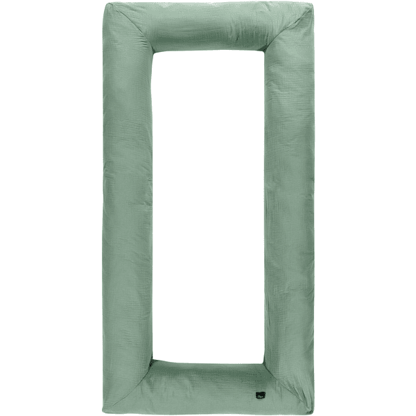 Alvi ® Slumber-Carré Mull Graniet groen 70 x 140 cm