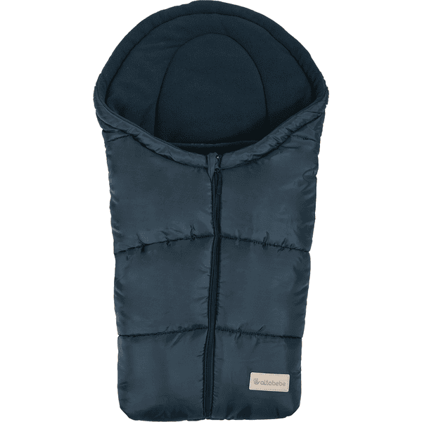 Altabebe Winterfußsack Snowflake marine-marine