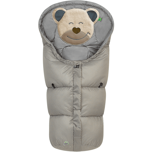 odenwälder Fußsäckchen für Kindersitze Mucki® sand grey