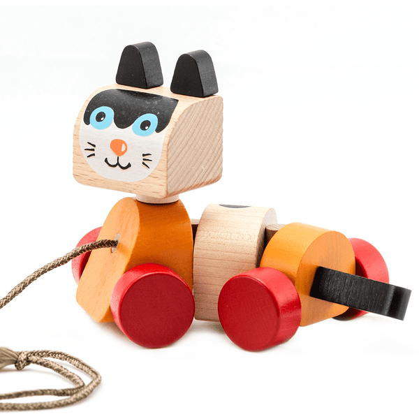 Cubika Pull-along legetøj - pinkorblue.dk
