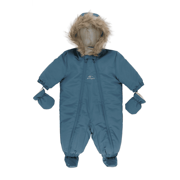 kindsgard Buzo de nieve infantil vinta azul