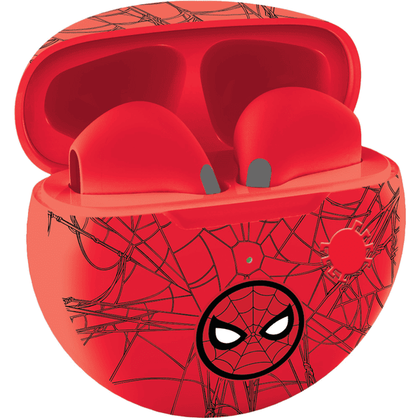 LEXIBOOK Spider-Man in-ear hoofdtelefoon met oplaaddoosje