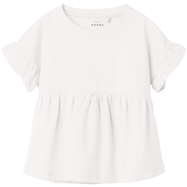 name it Camiseta infantil Nmfvavina White Alyssum