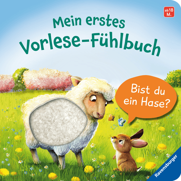 Ravensburger Mein erstes Vorlese-Fühlbuch: Bist du ein Hase?