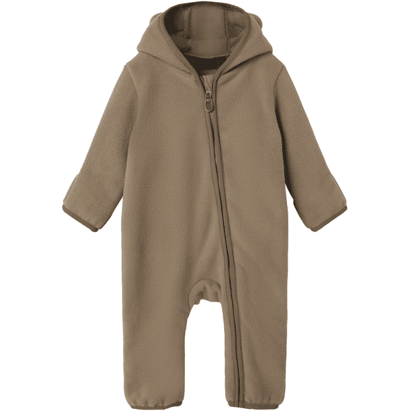 name it Fleece haalari Nbnmeeko Desert Taupe