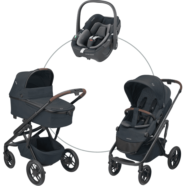 MAXI COSI Barnvagn Zelia 3 Essential Graphite