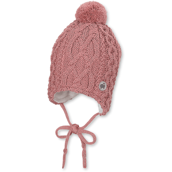 Sterntaler Gorro de punto rosa