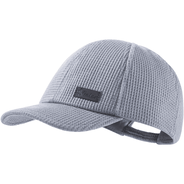 Sterntaler Baseball-Cap Waffelpique graublau