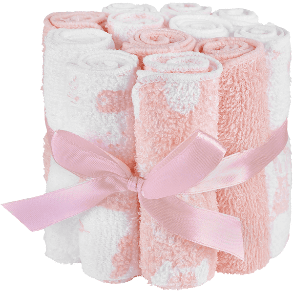 kindsgard Vaskekluter  12-pack rosa