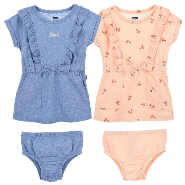 Levi's® Kids Knit Dress Twin Pack vaalea vaalea peach 