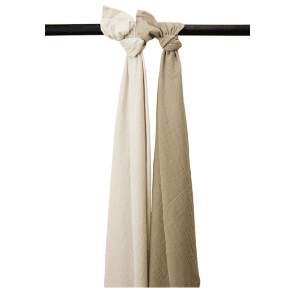 Meyco sand Zwembandjes 2-pack zacht /taupe 120 x 120 cm