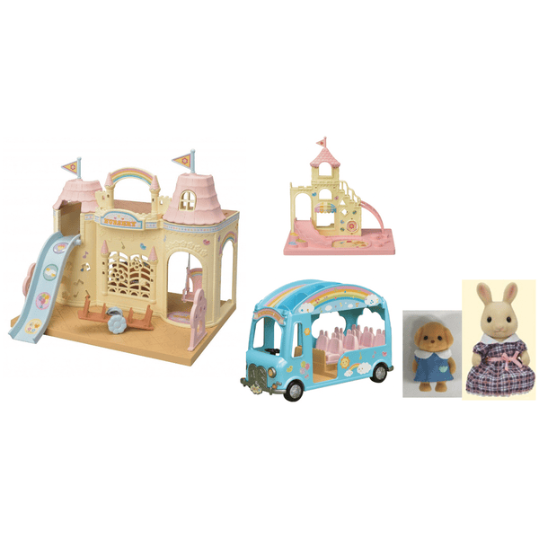 Sylvanian Families ® Baby Kasteel Kleuterschool Geschenkset