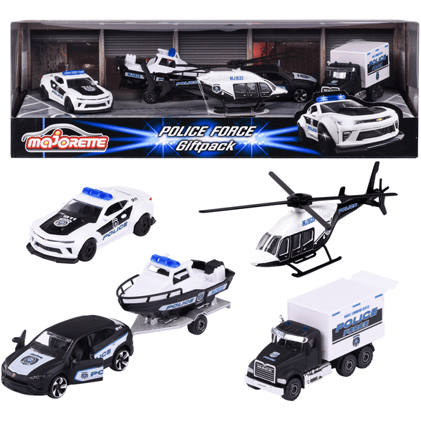 DICKIE Toys Police Force 4 Pieces Giftpack - baby-markt.at