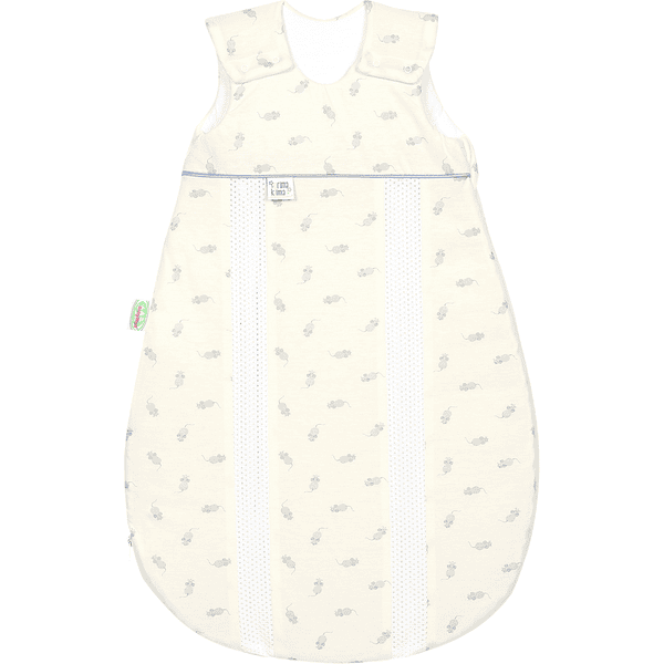 odenwälder Gigoteuse bébé Jersey Prima Klima mouse cool blue 60-130 cm
