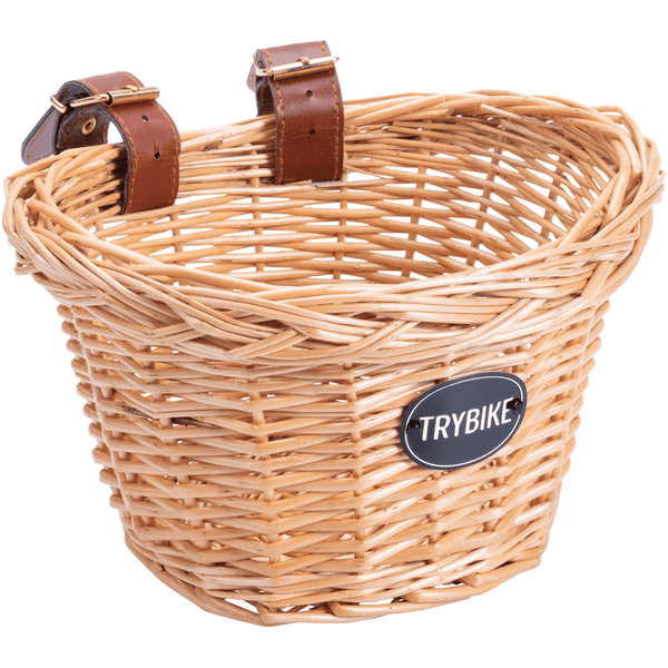 Trybike Panier pour draisienne enfant osier modèle acier