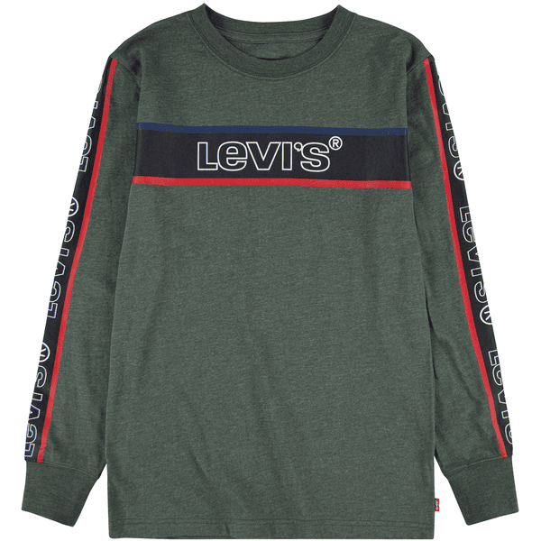 Camisa de manga larga para ni os Levi s verde rosaoazul.es