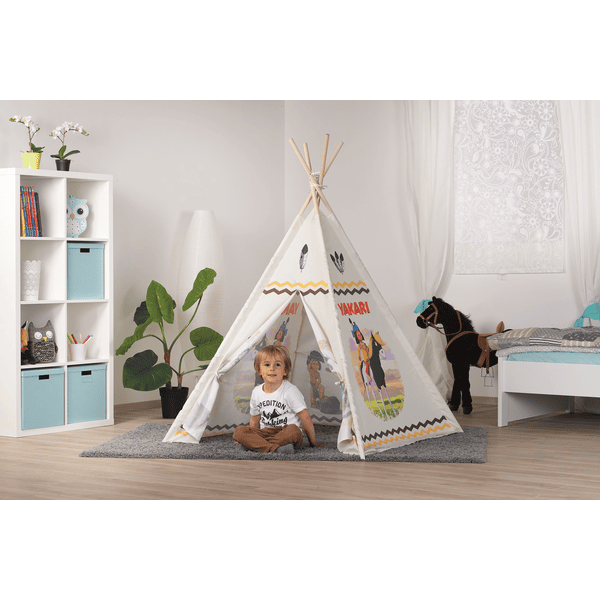 John® Tenda indiana per bambini Original, in legno - Yakari 