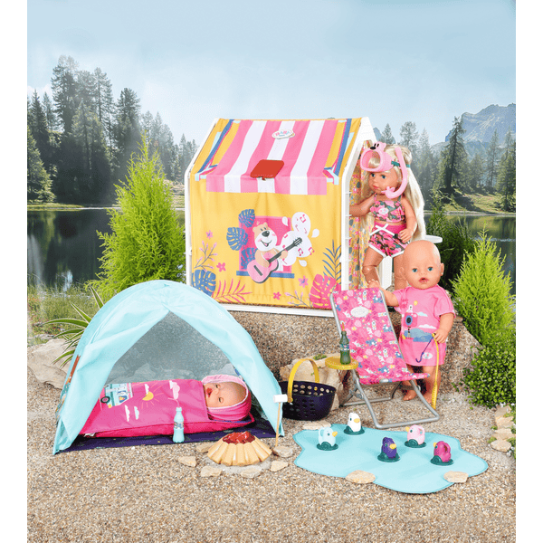 Zapf Creation BABY born Weekend Puppen Camping Set babymarkt