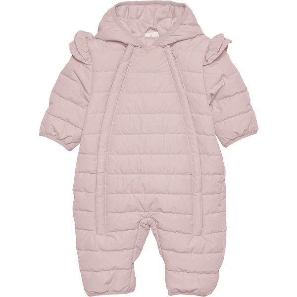 Fixoni Combinaison de ski enfant Quilted Misty Rose