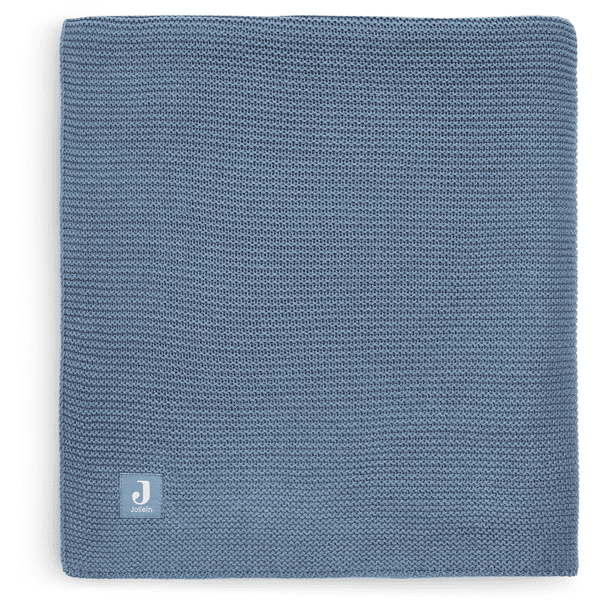 jollein Plaid enfant Basic jeans blue 100x150 cm