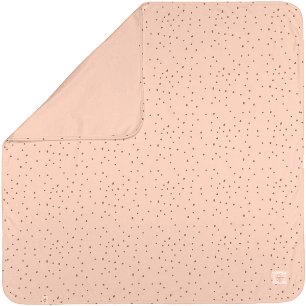 LÄSSIG Babyfilt Powder Rosa 80 x 80 cm