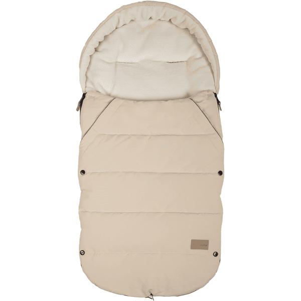 Altabebe Winterfußsack Seattle für Kinderwagen beige-whitewash