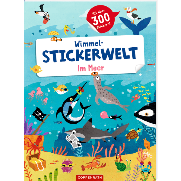 Coppenrath Wimmel-Stickerwelt: Im Meer