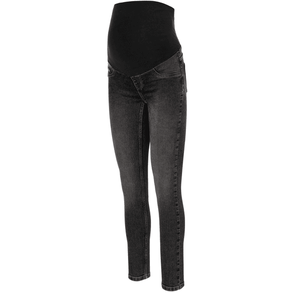 mama;licious Jeggings til gravide MLAMY Medium Grå Denim