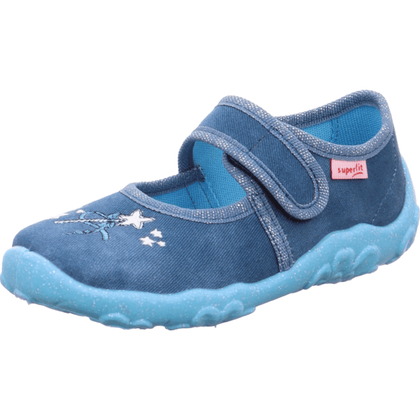 superfit Hausschuh Bonny blau (mittel)