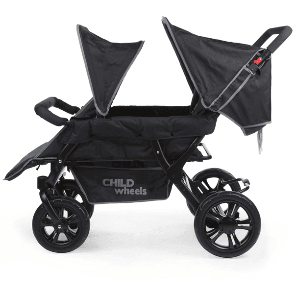 CHILDHOME Poussette quadruple 4 places Childwheels Two by Two 4