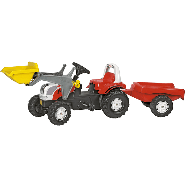 ROLLY TOYS Traktor z ładowaczem i przyczepą Steyr 6190 CVT