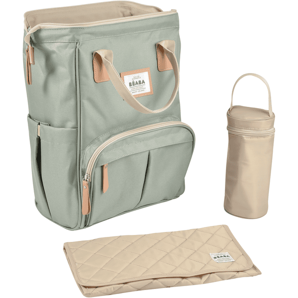 Bolso cambiador para bebés Béaba Paris - verde salvia Ref. 940296 -  Puericultura - Bolso cambiador para bebés