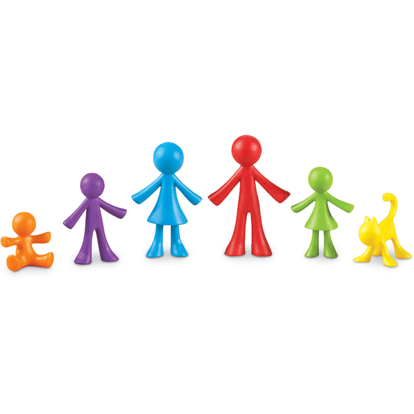 Learning Resources® Figurines membres famille à compter All about me 72  pièces
