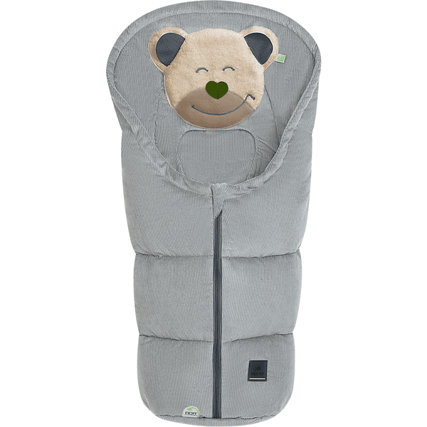 odenwälder Fußsäckchen für Kindersitze Mucki® light grey