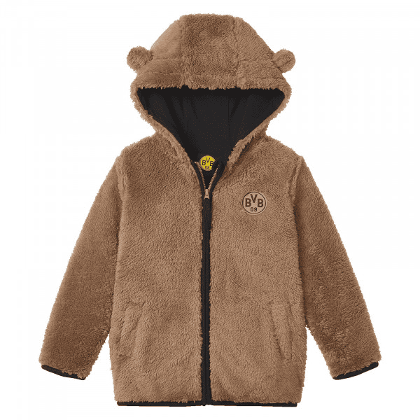 BVB Teddyjacke braun