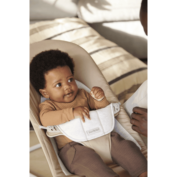 BABYBJORN Babywippe Balance Soft Cotton Jersey Beige Grau