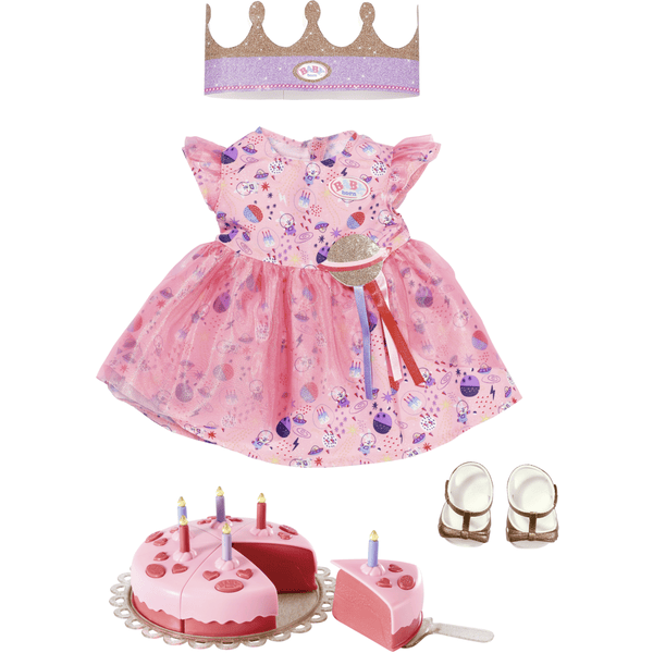 Zapf Creation  BABY born Deluxe Gelukkige Birth dag Set 43 cm