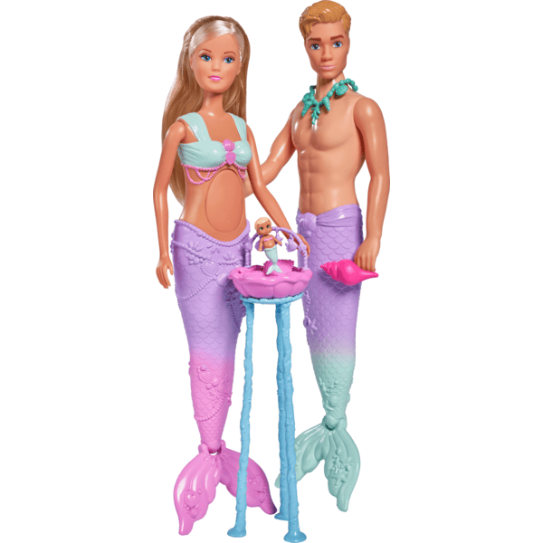 Simba Muñeca Steffi Love - Mermaid Family