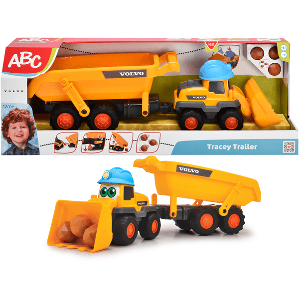 DICKIE Speelgoed ABC Tracey Aanhangwagen