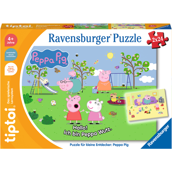 Ravensburger tiptoi® Puzzle für kleine Entdecker: Peppa Pig