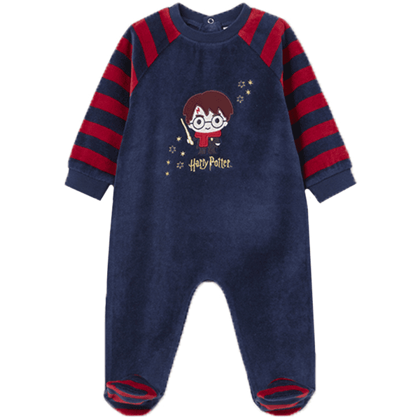 OVS Grenouillère enfant Velour Twilight Blue