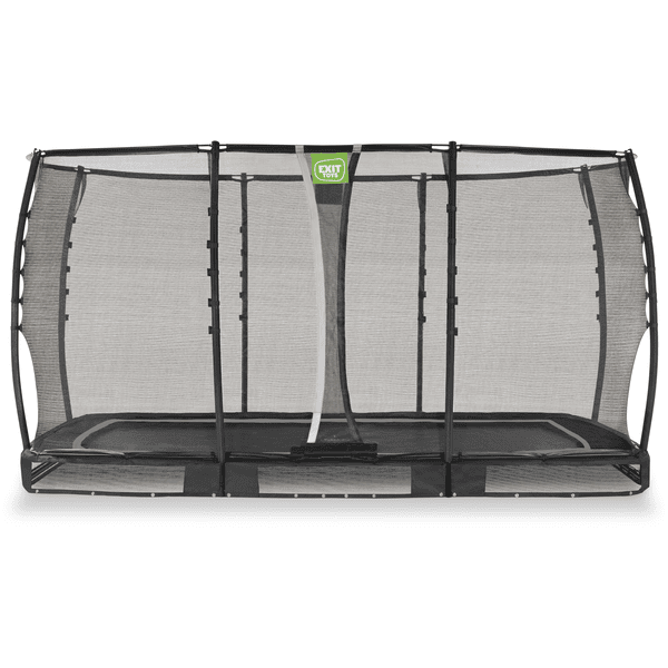 EXIT Allure Premium Bodentrampolin 214x366cm - schwarz