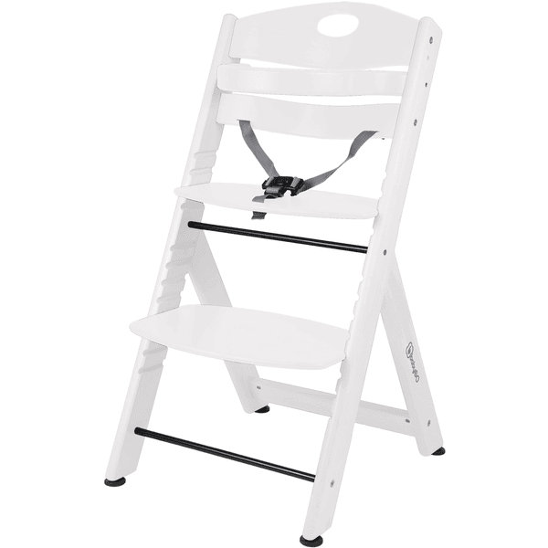 babyGO Family XL jídelní židlička White