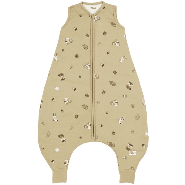 MEYCO Schlafsack Jumper Forest Animals Sand