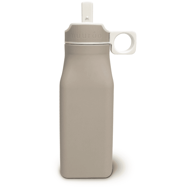 Nuuroo Lindi silikone drikkeflaske 450 ml Cobble stone 